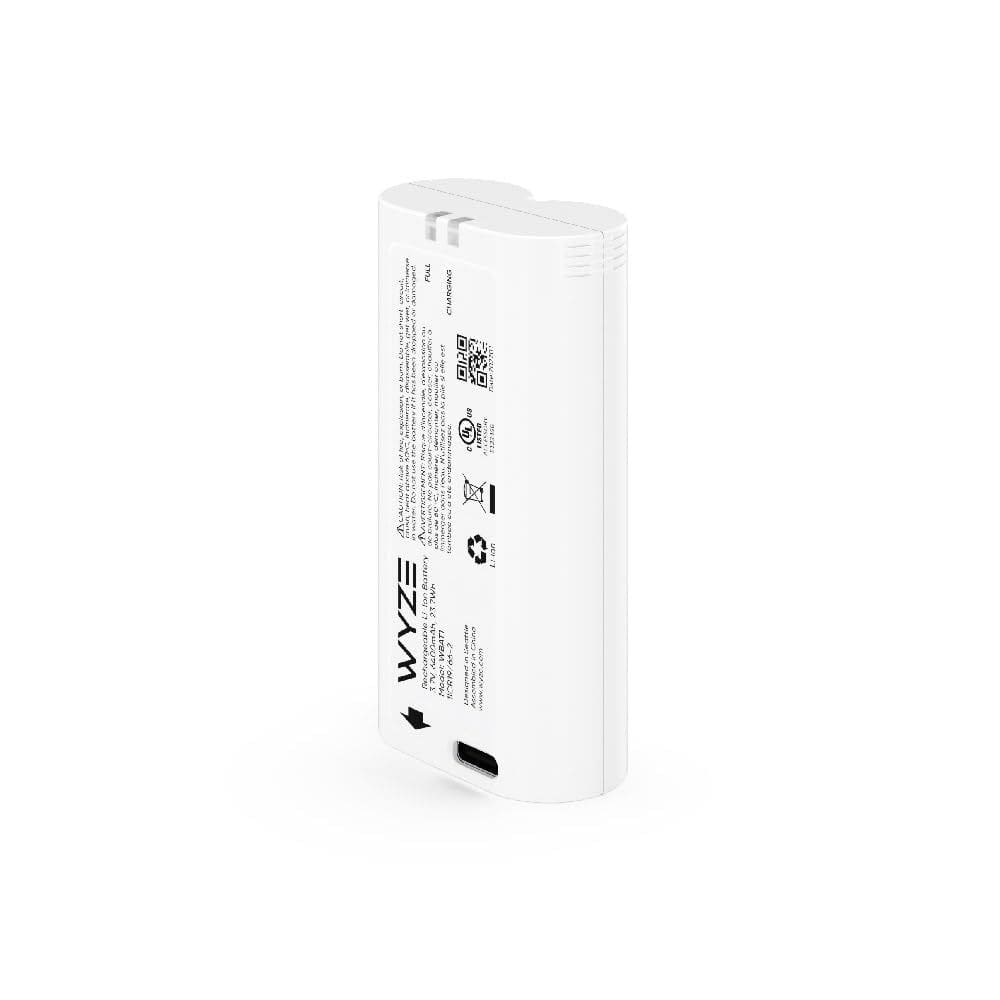 Pacote de bateria: bateria removível WYZE Cam Pro 6200mAh