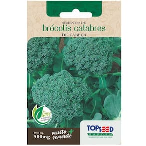 Sementes de Brócolis Calabrês de Cabeça TOPSEED
