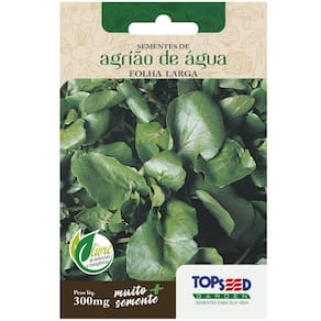 Sementes de Agrião de Água (Folha Larga) TOPSEED