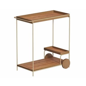 Carrinho Ba Home Be Iii para Decoração Dourado
