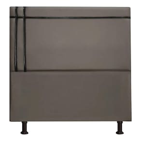 Cabeceira Royal 90cm Suede Fita Preta Shop Das Cabeceiras Castor
