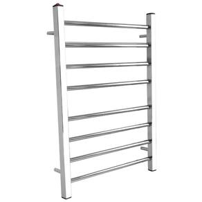 Toalheiro Térmico 2 Toalhas Com Fio Lado Direito Classic Duo01b Toalheiro Duplo Cromado Bivolt