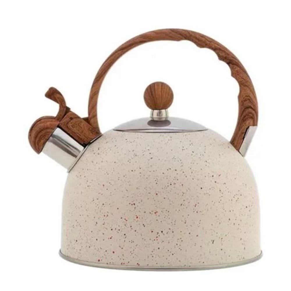 Chaleira Mármol Mimo AJ23289 Baquelite Branco