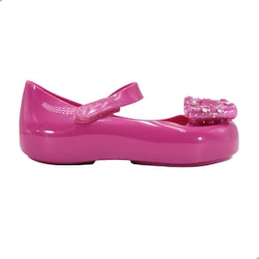 Sapatilha bb Grendene Kids Barbie Jelly Rosa Escuro