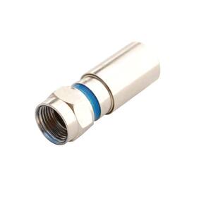 Conector F De Compressao Proeletronic Para Cabo Rg6 Cnf60012