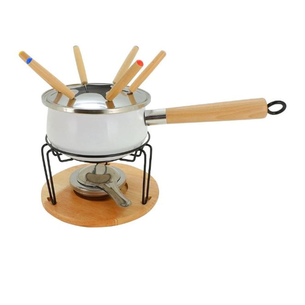 Conjunto para Foundue Mimo ASF22400 Inox Prata com Cabo