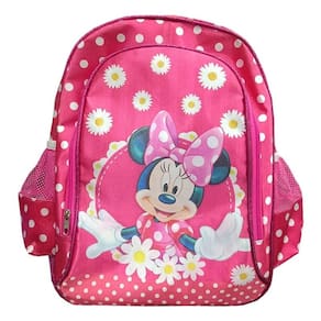 Mochila Escolar Infantil Minnie 14 Rosa - ABCD