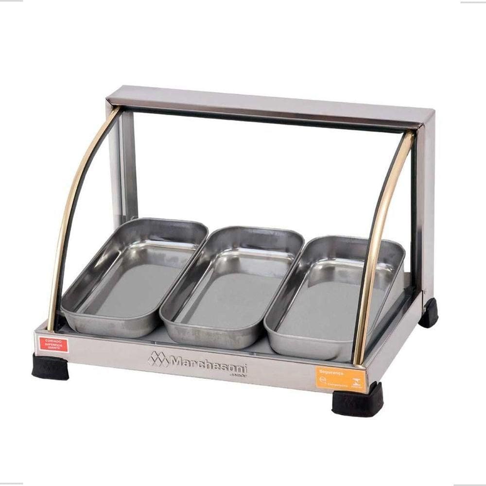Estufa Aquecedora De Salgados 3 Bandejas 220v