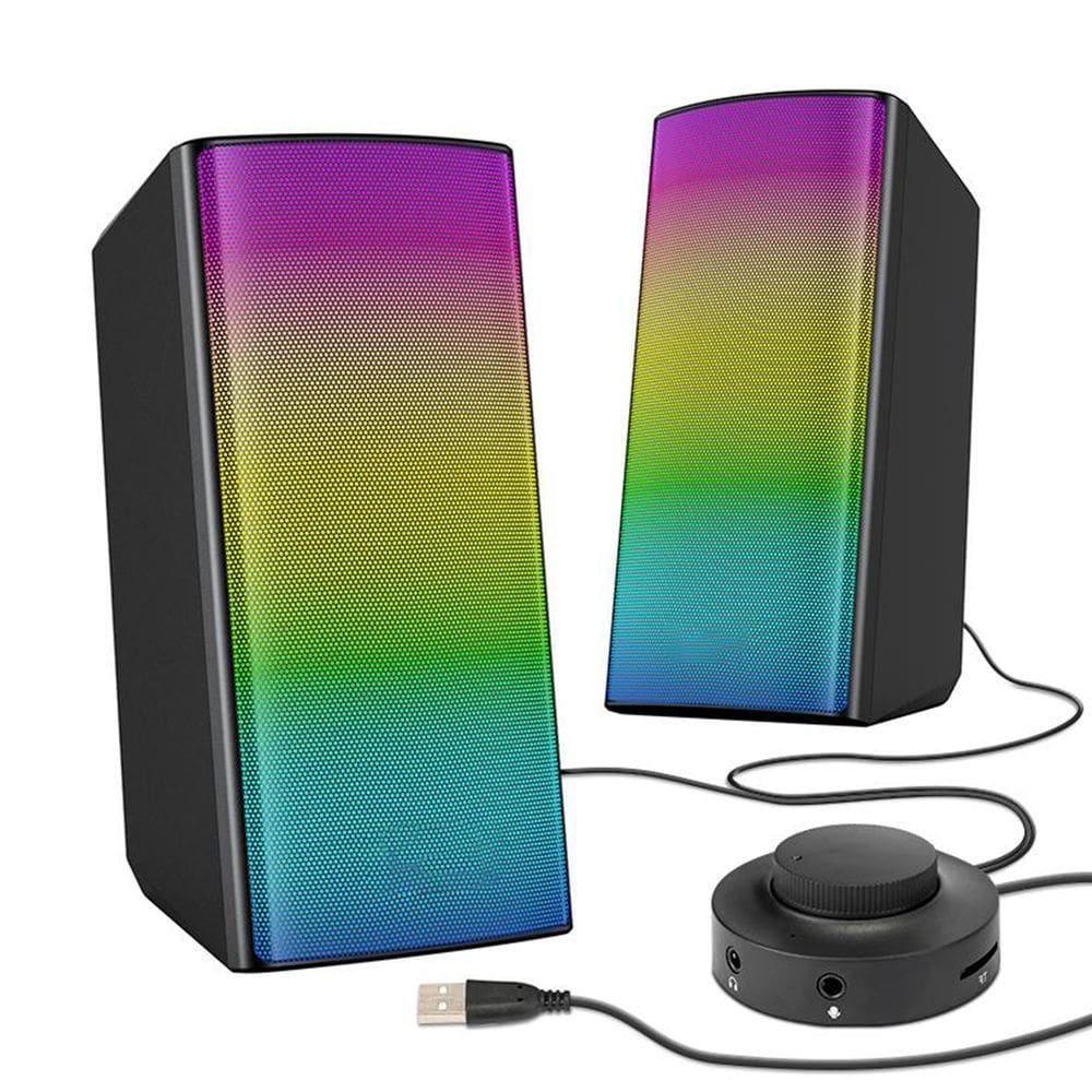 Caixa Som Bluetooth USB RGB