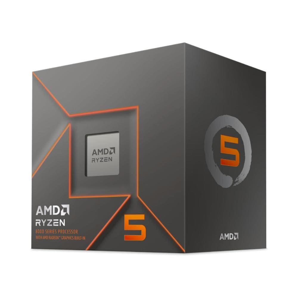 AMD Ryzen 5 8500G - 6 Núcleos - 12 Threads - 3.5GHz (Turbo 5.0 GHz) - AM5 - 100-100000931BOX