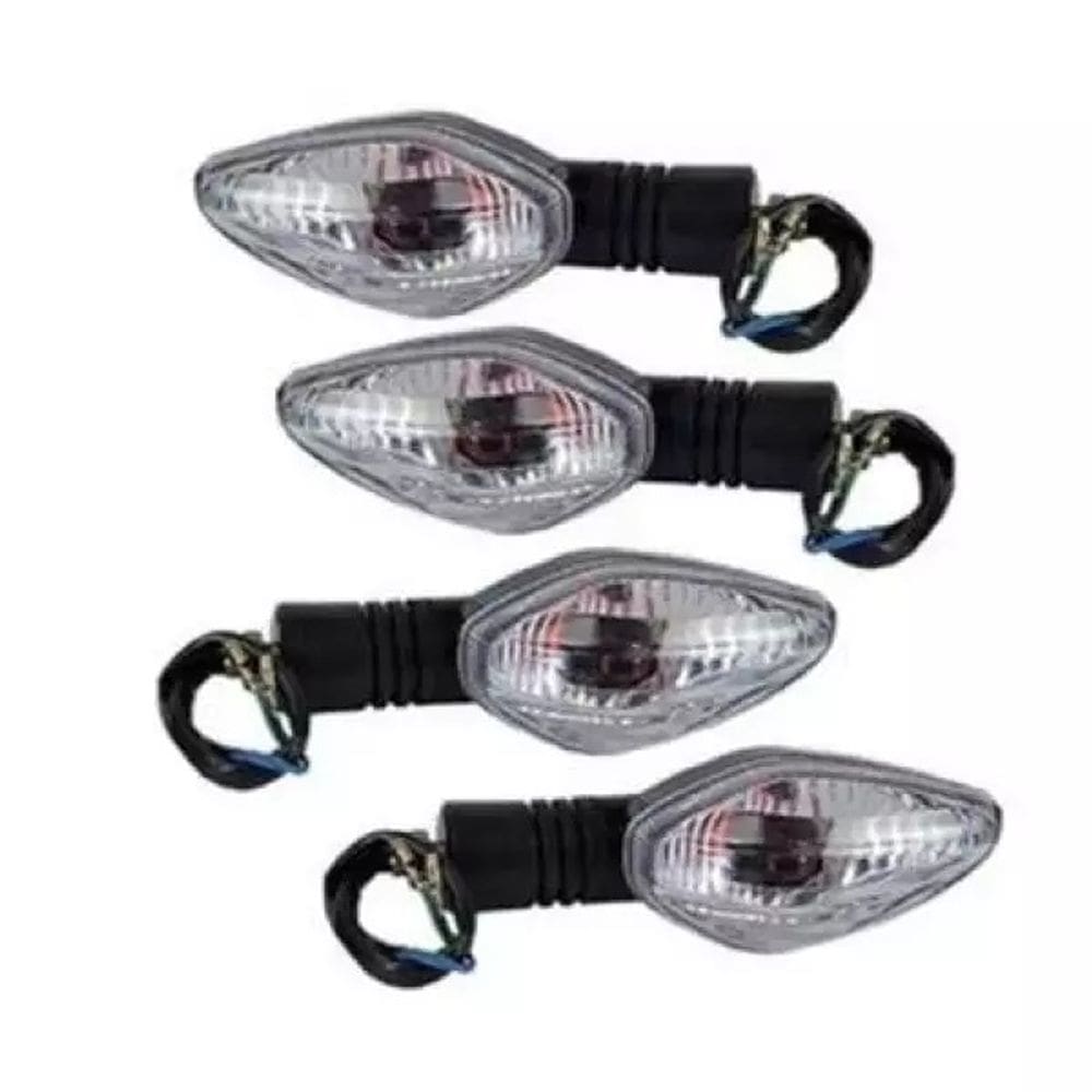 Jogo de Pisca NXR 150 Bros Lente Cristal