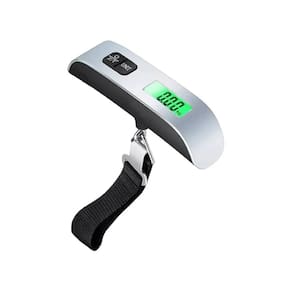 Bolsa de viagem portátil LCD com balança digital com peso manual de 50 kg