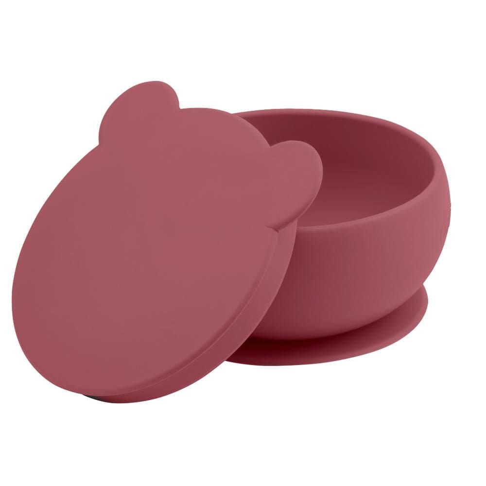 Tigela Urso de Silicone Bowly Velvet Rose - Minikoioi