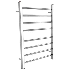 Toalheiro Térmico 2 Toalhas Com Fio Lado Esquerdo Classic Duo02b Toalheiro Duplo Cromado Bivolt