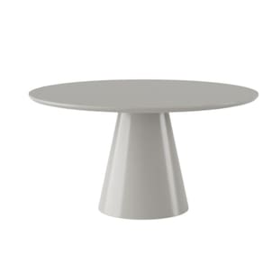 Mesa De Jantar Cone Redonda 160 Cm Laca Fendi