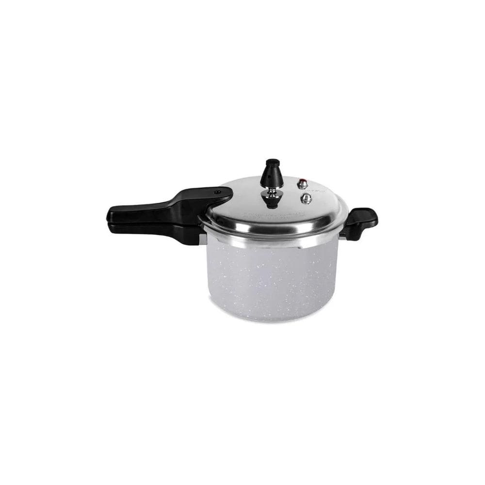 Panela de Pressão 22 cm 5,4 L Indução Antiaderente Pro-Ceramic Premium Gris Brinox