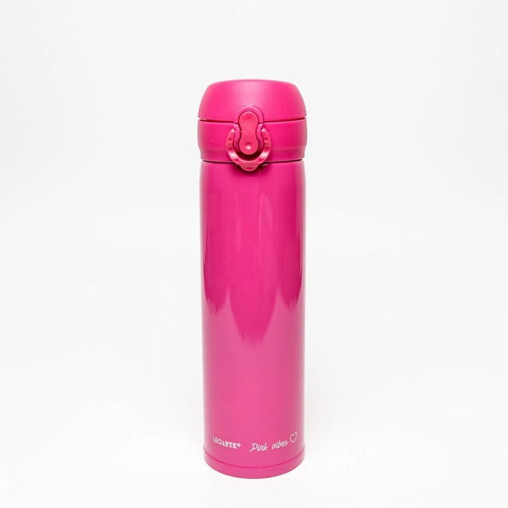 Garrafa Termica Pink Vibes 340Ml Leoarte