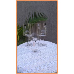 Jogo com 6 Taças para Vinho Branco Xtra em Cristal 360ml - Bohemia