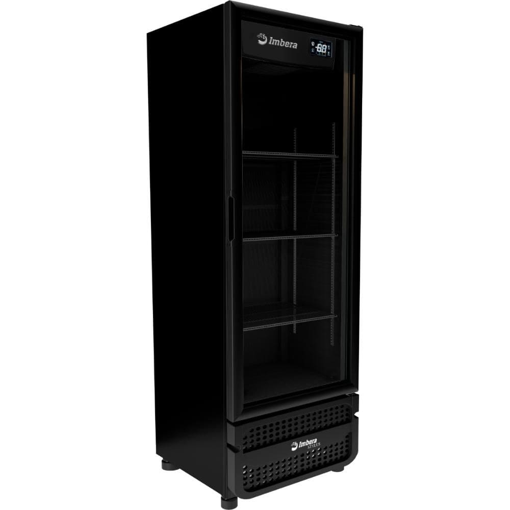 Cervejeira Full Black Refrigerador Porta De Vidro 569 L CCV355 Com LED Imbera