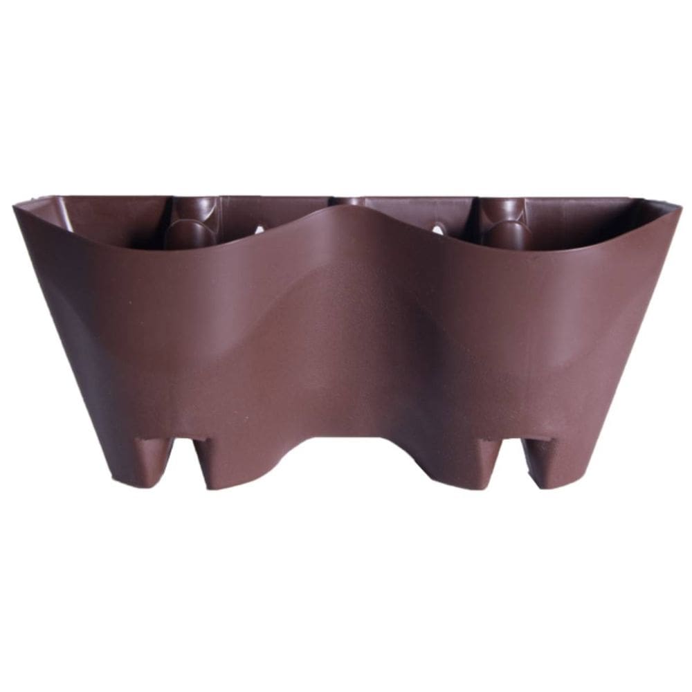 Vaso Modular de Parede (41X14X19) Tabaco OKLA