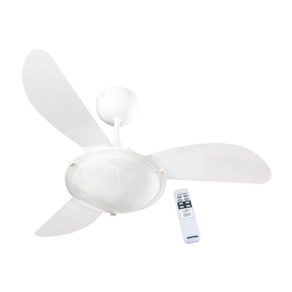 Ventilador de Teto Sunny Premium 3 Velocidades com Controle Remoto Ventisol