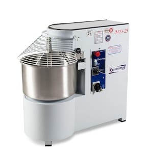Amassadeira Espiral Monofásica 25kg Mes25 Gastromaq Masseira 2 Velocidades Epóxi 220v