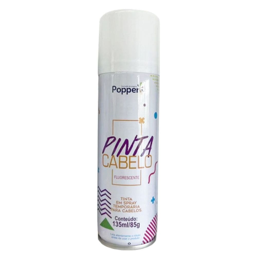 Tinta Temporária para Cabelo Branco Flourescente - 135ml