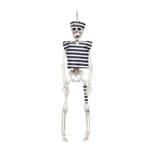 Decoração Halloween Prisioneiro Esqueleto - 40cm