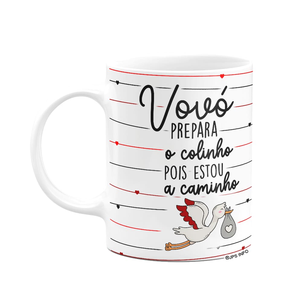 Caneca - Vovó, prepara o colinho que estou a caminho! M2