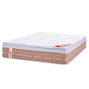 Colchão Castor Com Massageador King Niponpedic One Face Tecnopedic 193x203x32cm