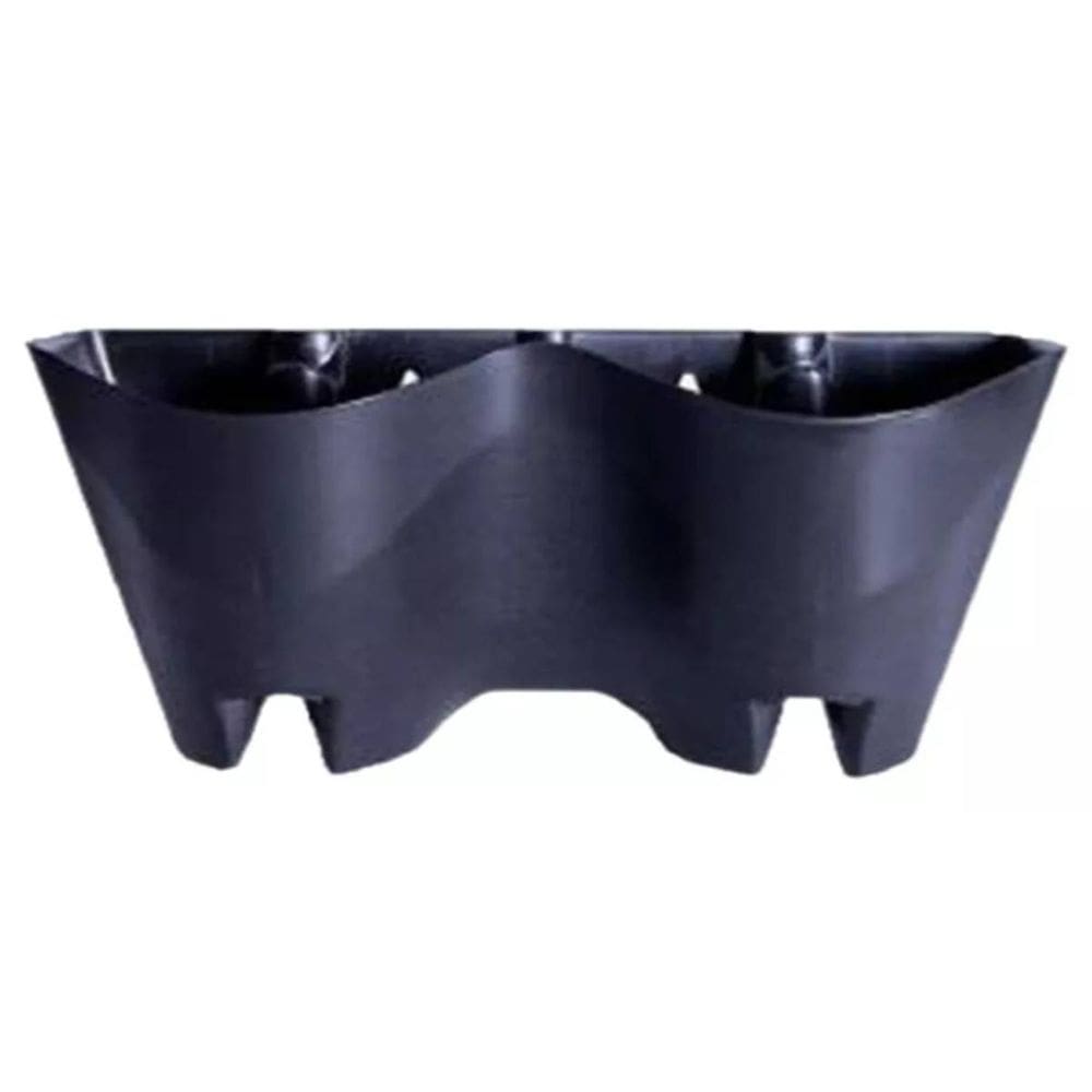 Vaso Modular de Parede (41X14X19) Preto OKLA