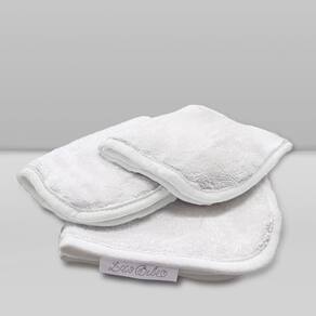 Kit Paninho de Boca/Babitas Branco - Laço Bebê