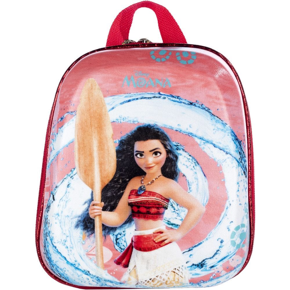 Lancheira de Costas 3D Princesa Moana Impermeável Infantil