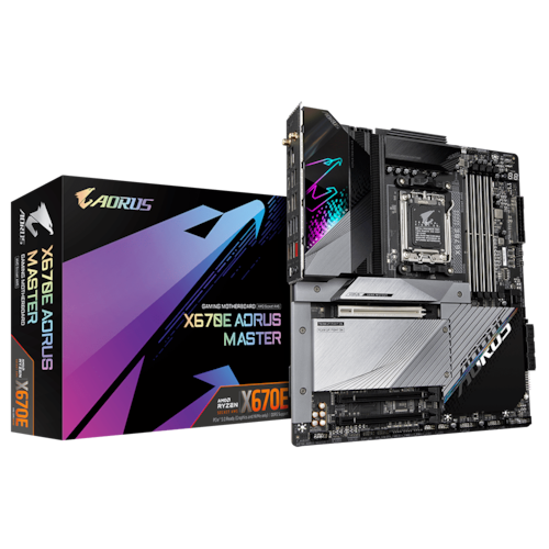 Imagem do produto Placa Mãe Gigabyte para AMD AM5 X670E Aorus Xtreme Wifi 4XDDR5 E-ATX em Ponto Frio