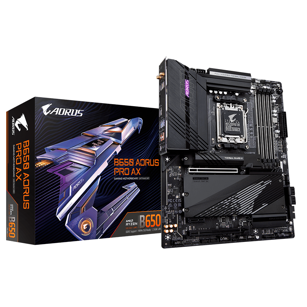 Placa Mae Gigabyte AMD (AM5) DDR5 ATX - B650 Aorus PRO AX 1.0