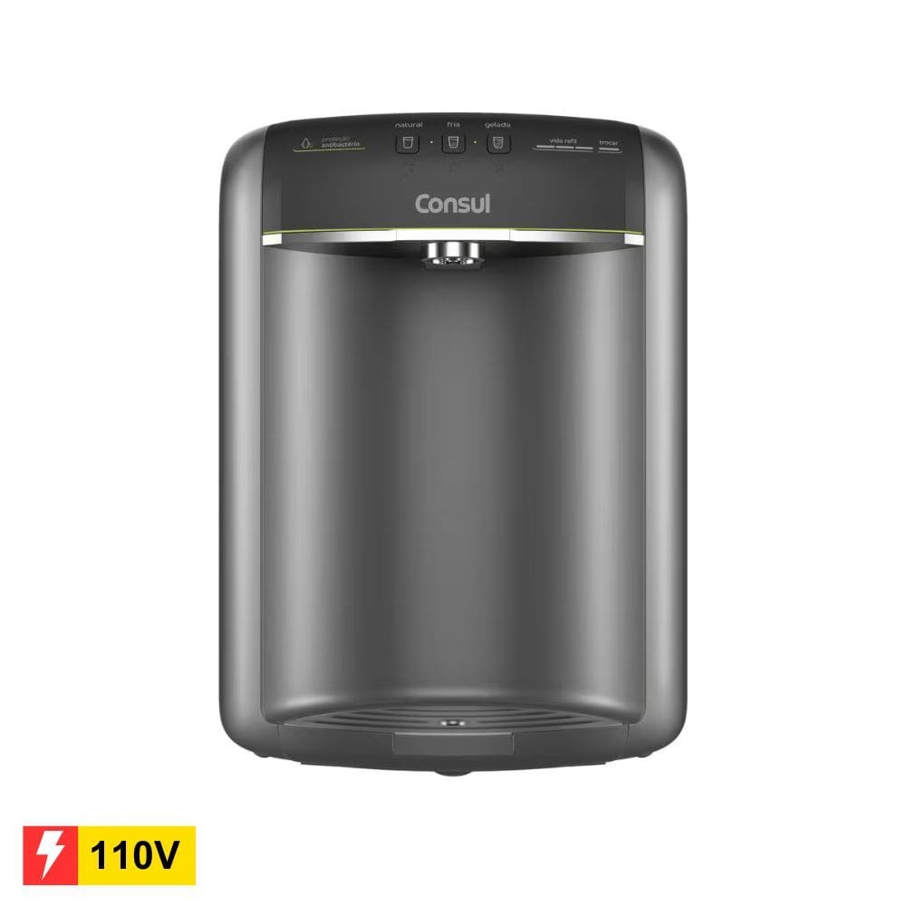 REEMBALADO: Purificador de Água Consul Bem Estar CPB36AF Cinza 110V