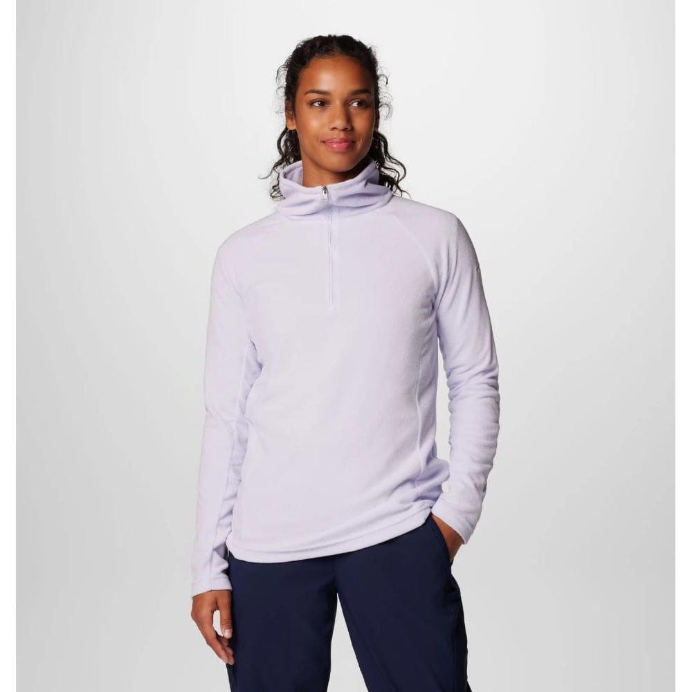 Blusa Columbia Fleece Glacial IV 1/2 Zip Feminino Snowdrift