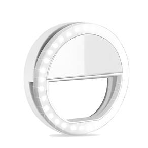 Ring Light para Celular Anel Circular Luz Branca Fria Led Super Brilhante Selfie Vídeo
