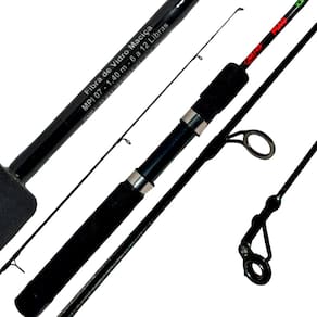 Vara Pesca MIG Piau Ultra light 06-12lb MPI07 1,40m Fibra de Vidro p/ Molinete