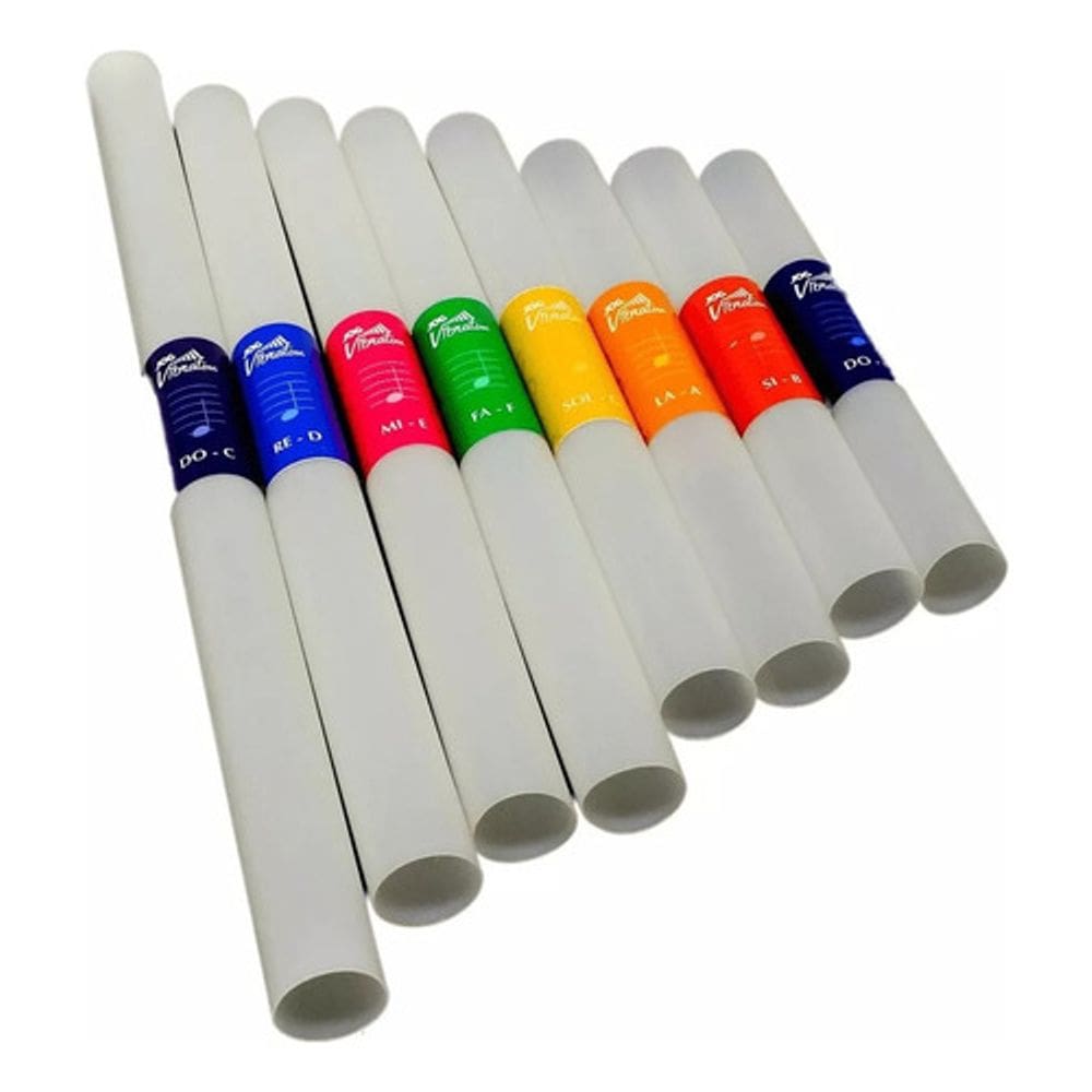 Vibratube Jog Vibratom Kit 8 Tubos Médio Diatonica C3-c4