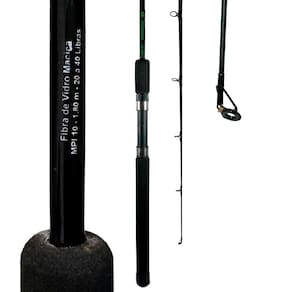 Vara Pesca MIG Tambaqui 20-40lb Inteiriça MIP10 1,80m Fibra de Vidro Molinete