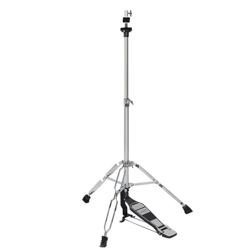 Máquina de Chimbal Hi-Hat Reforçada Cromada Voik SC-500