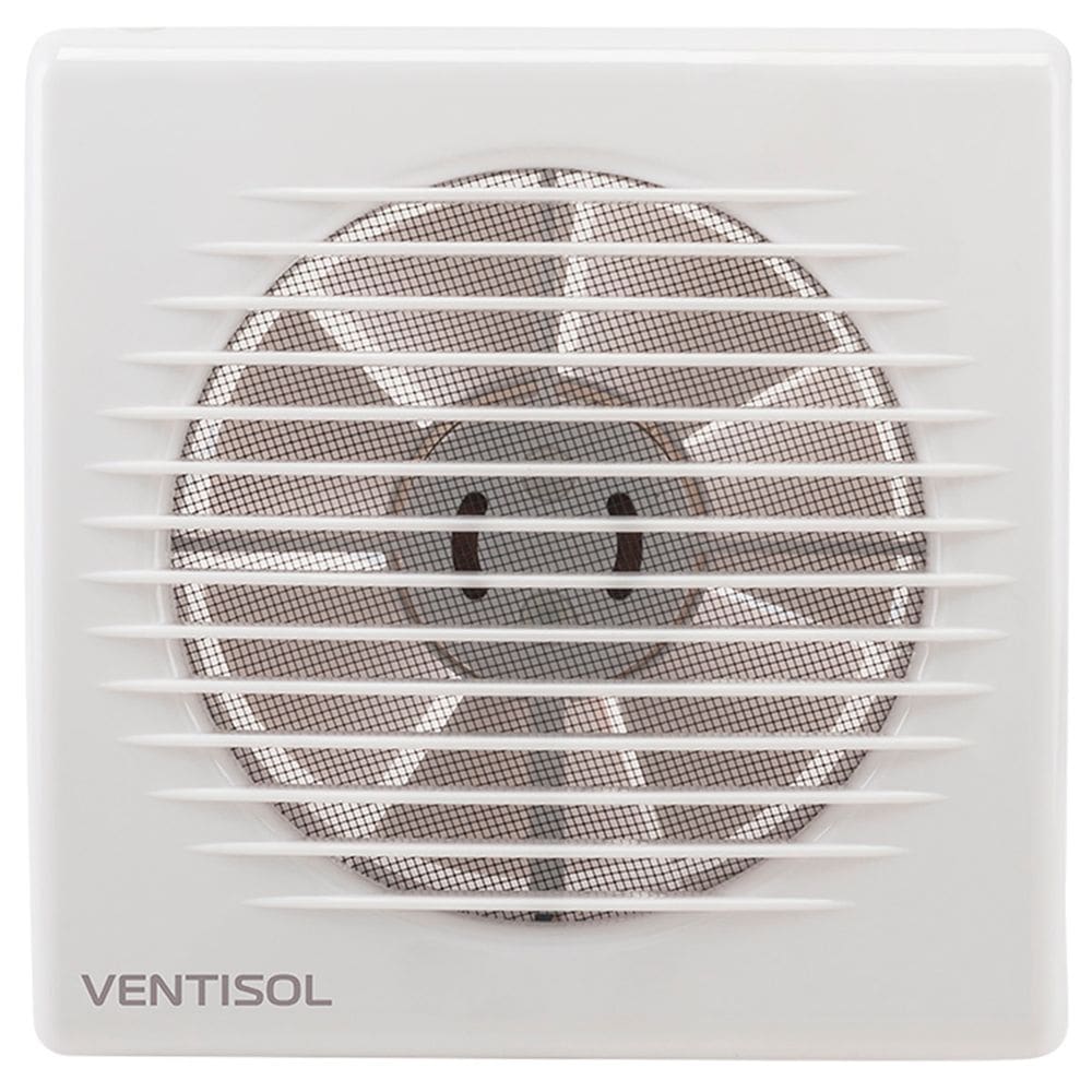 Exaustor para Banheiro Ventilador Axial 150mm Cozinha Premium Bivolt 127V/220V Ventisol Exb 150