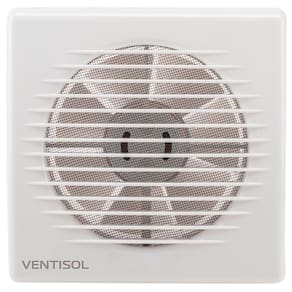 Exaustor para Banheiro Ventilador Axial 150mm Cozinha Premium Bivolt 127V/220V Ventisol Exb 150