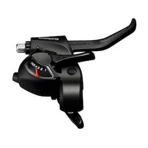 Alavanca de Câmbio Dianteiro Tourney EF41 7 Velocidades EZ Fire Plus Optical Gear Display Shimano