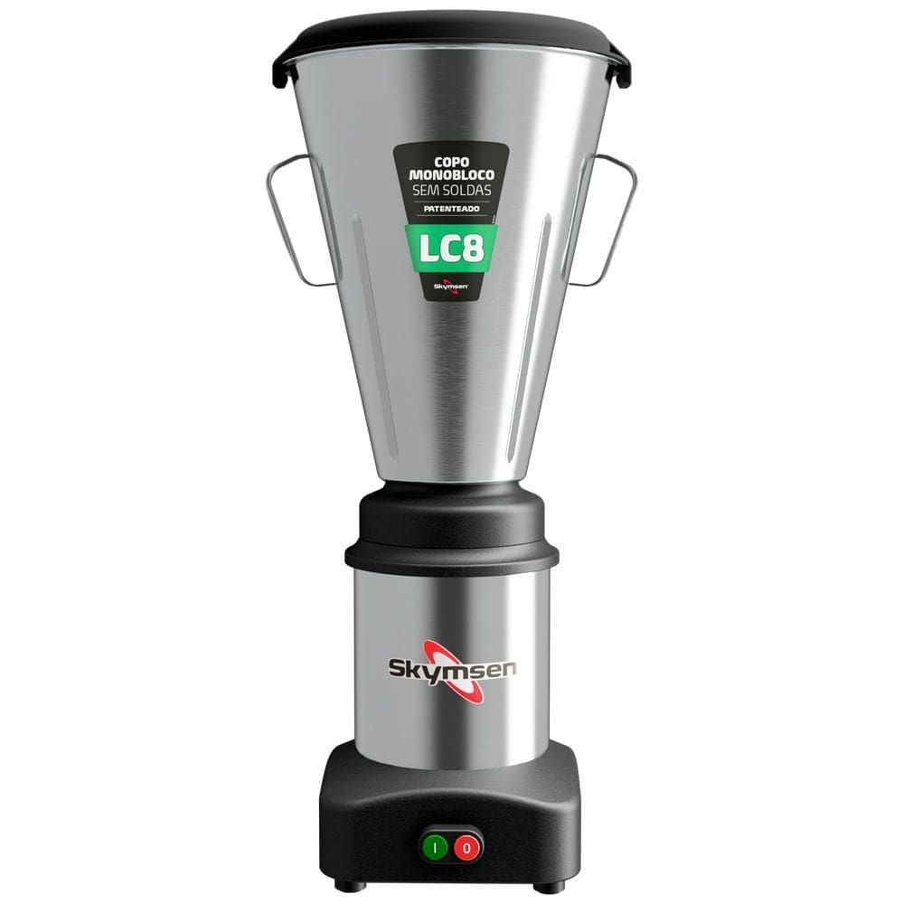 Liquidificador Baixa Rotação 8 Litros Lc8 Skymsen Liquidificador Comercial 8 Litros 110v
