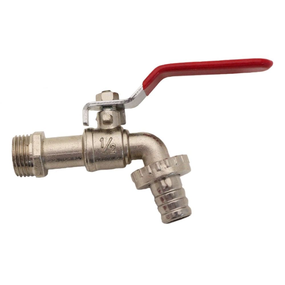 Torneira 1/2" Funcional Alta Qualidade Zinco Para Tanque Maquina Fertak