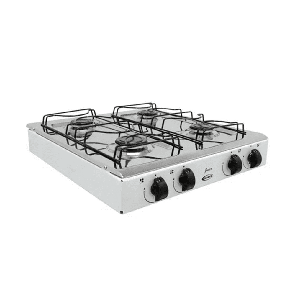 Fogão à Gás Clarice Junior 4B Mesa Inox Manual Bivolt