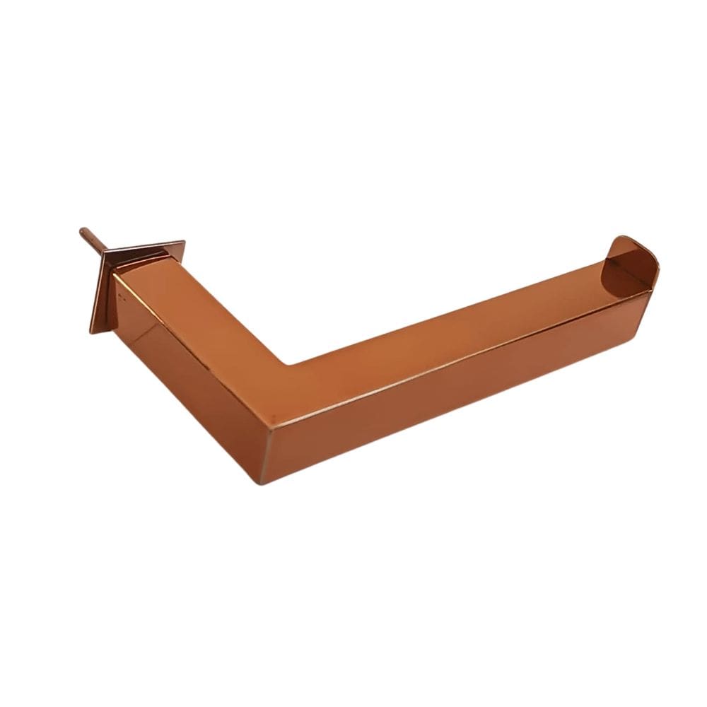 Porta Papel Higiênico Papeleira de Parede Banheiro 14cm Linha Larissa Red Gold