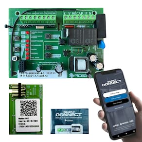 Kit Placa Central Wkxh90 Simply Connect Para Portão Wifi Rossi